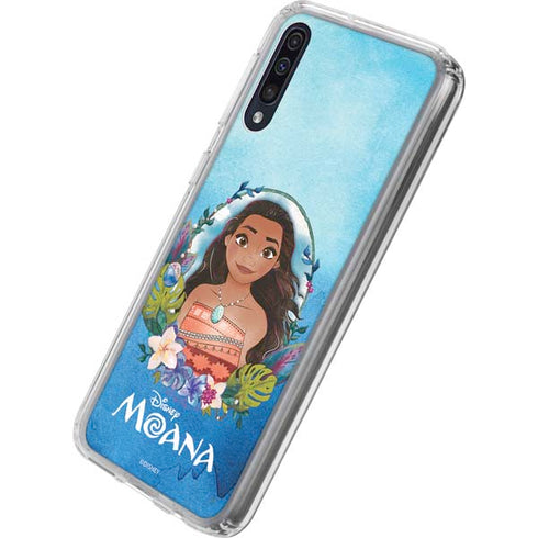 Disney Princess Moana Portrait Galaxy A50 Clear Case